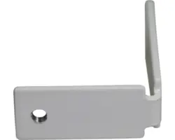 Wandträger seitlich U-Profil aus Aluminium VAT1 weiß