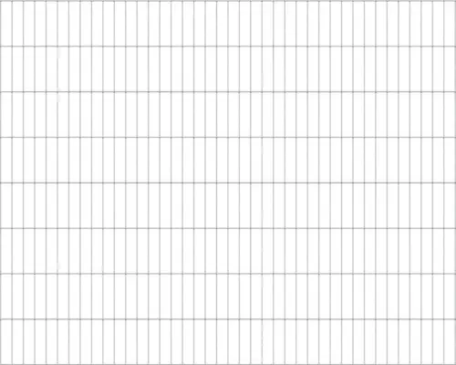 Doppelstabmatte ALBERTS 6/5/6 200 x 160 cm feuerverzinkt