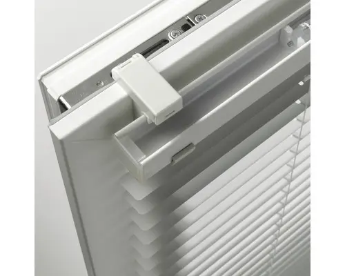 PVC-Klemmträger für Alu-Jalousien weiß 2er-Pack