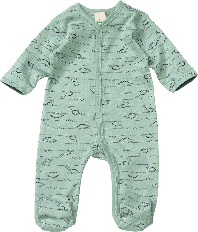 ALANA Schlafanzug mit Dino-Muster, grün, Gr. 50/56