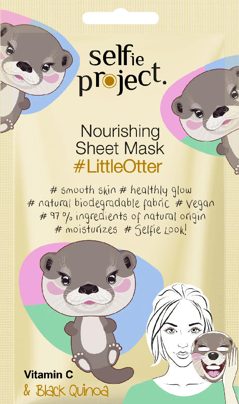 Selfie Project Tuchmaske Nourishing Little Otter