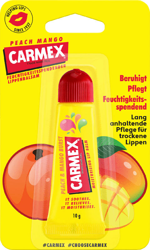 Carmex Lippenpflege Peach Mango Tube LSF 15