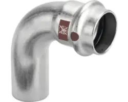 Bogen Viega Temponox 90° 15 mm Pressfitting inox edelstahl 1716.1