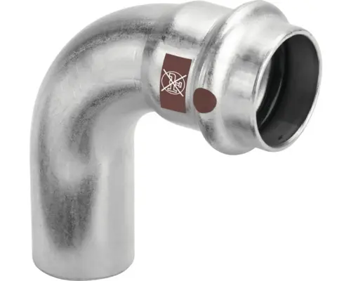 Bogen Viega Temponox 90° 15 mm Pressfitting inox edelstahl 1716.1
