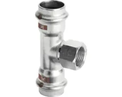 T-Stück Viega Temponox 28x1" IG inox edelstahl 1717.2
