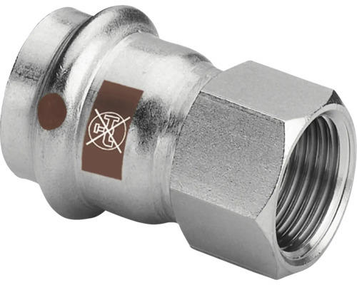 Übergangsmuffe Viega Temponox 35x3/4" IG inox edelstahl 1712