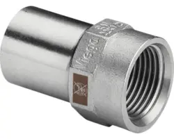 Einsteckstück Viega Temponox 15x1/2" IG Pressfitting inox edelstahl 1712.1