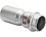 Hornbach Reduzierstück Viega Temponox 22x18 mm inox edelstahl 1715.1