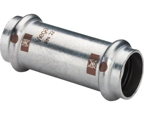 Schiebemuffe Viega Temponox 15 mm inox edelstahl 1715.5