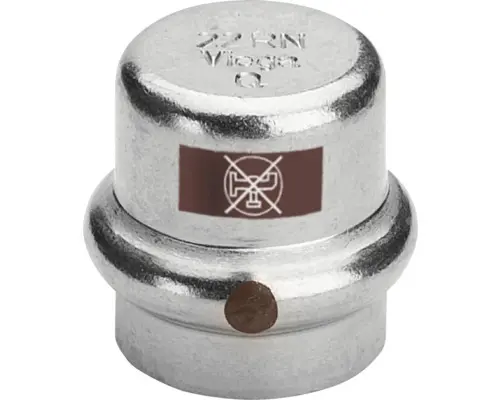 Kappe Viega Temponox 22 mm inox edelstahl 1756