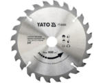 Hornbach Kreissägeblatt Yato Bauholz 160 x 2,2 x 20mm 24 Z