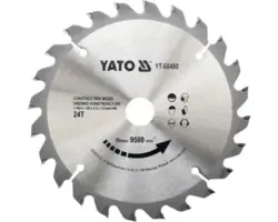 Kreissägeblatt Yato Bauholz 160 x 2,2 x 20mm 24 Z