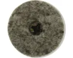 Hornbach Tarrox Filzgleiter mit Schraube 24 mm rund braun/vernickelt 24 Stück