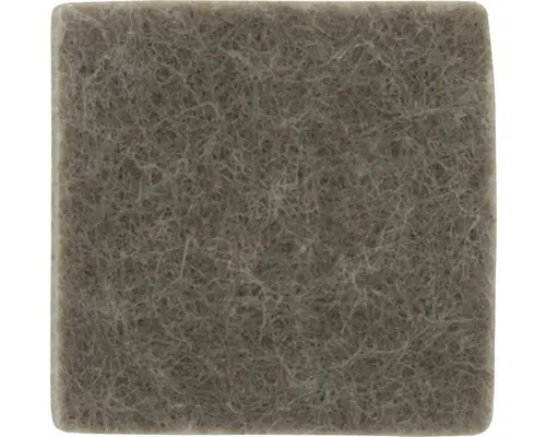 Tarrox Filzgleiter 25x25x6 mm eckig braun 8 Stück selbstklebend