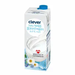Clever Haltbarmilch 0.5%