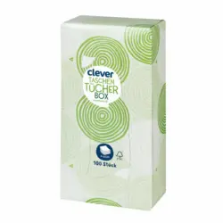 Clever Taschentücher Box