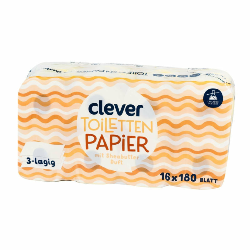 Clever Toilettenpapier XXL Shea Butter