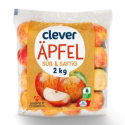 Clever Apfel rot