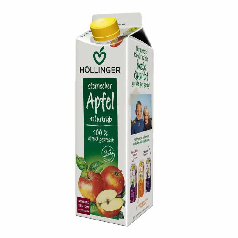Höllinger Steirischer Apfelsaft Naturtrüb