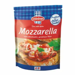 Schärdinger Mozzarella gerieben