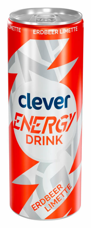 Clever Energydrink Erdbeere - Limette