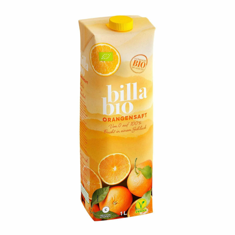 BILLA Bio Orangensaft