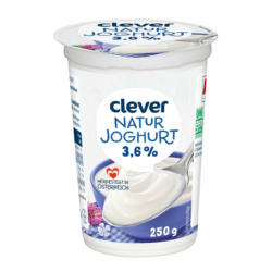 Clever Joghurt Natur 3.6%