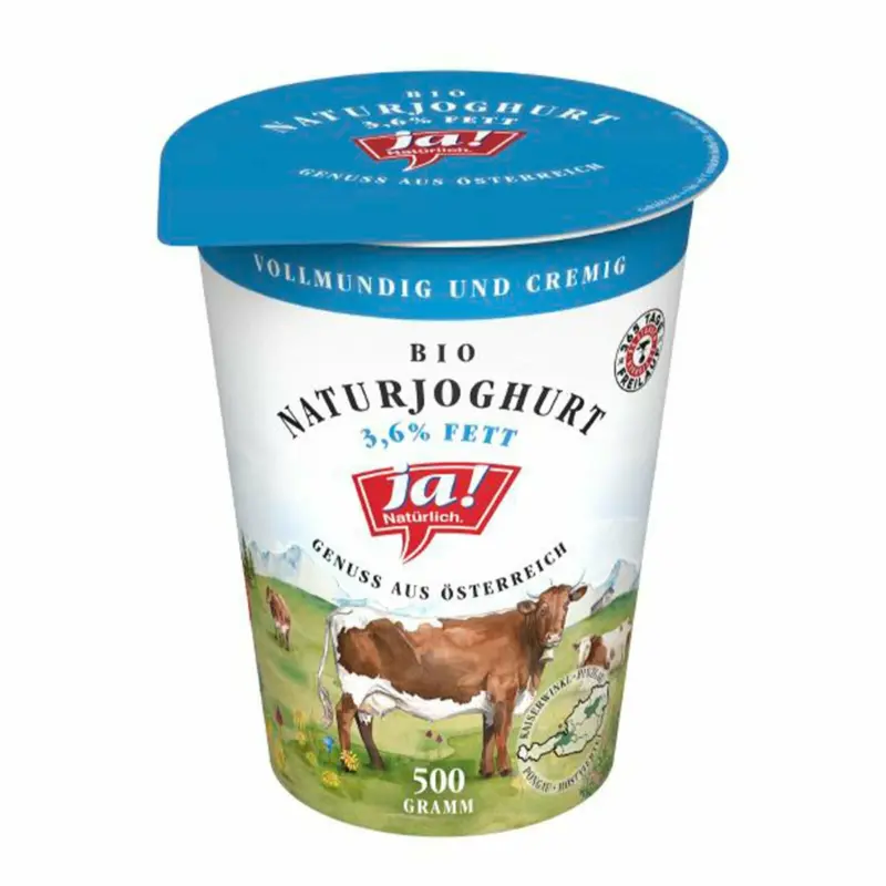 Ja! Natürlich Joghurt Natur 3.6%