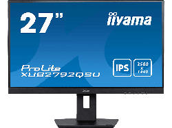 iiyama ProLite XUB2792QSU-B5 Monitor for Business, 27 Zoll, WQHD, 75Hz, 5ms (GTG), 350cd, IPS, 99% sRGB, Lautsprecher, Schwarz
