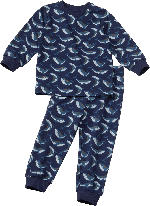 dm-drogerie markt ALANA Schlafanzug mit Wal-Muster, blau, Gr. 98 - bis 30.04.2024