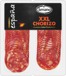 Chorizo Serrano, fort, en tranches, Espagne, 200 g