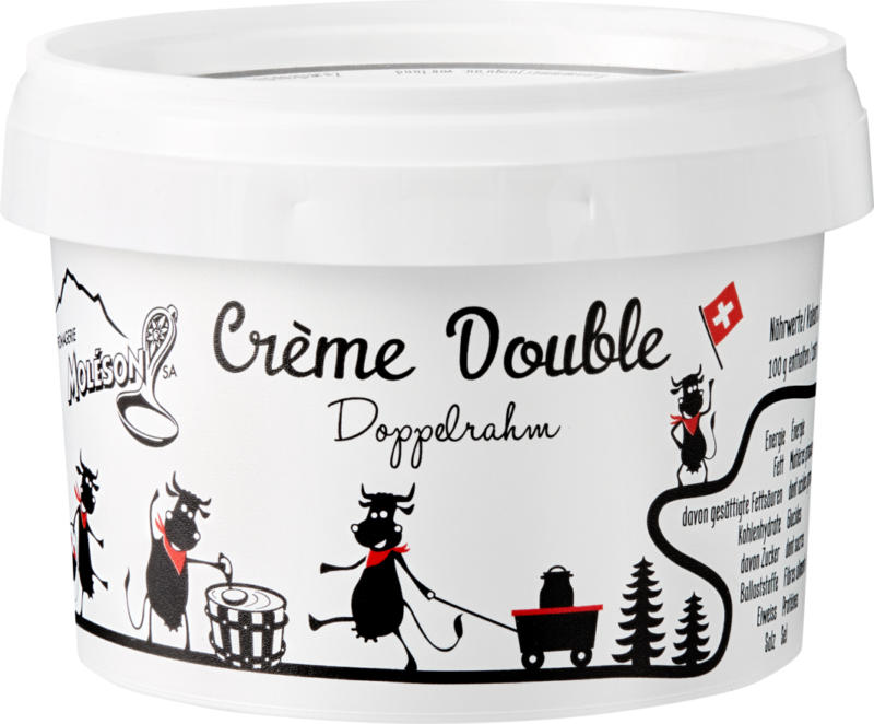 Crème double Fromagerie Moléson, 200 g