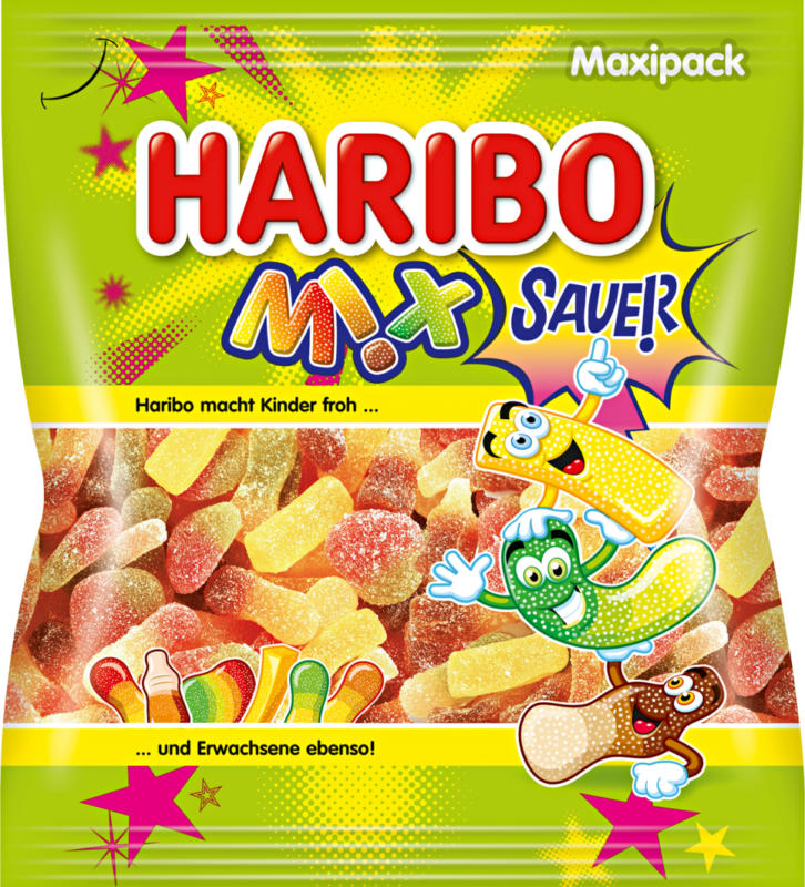 Haribo Mix Sauer, 300 g