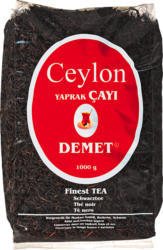 Tè nero Ceylon Demet, 1 kg