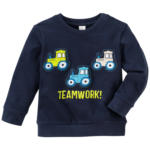 Ernsting's family Baby Sweatshirt mit Trecker-Applikationen - bis 12.05.2024