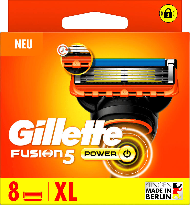 Gillette Fusion5 Power Rasierklingen Vorteilspack XL