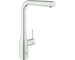 Hornbach Küchenarmatur Grohe Essence New 30270DC0 mit Handbrause supersteel