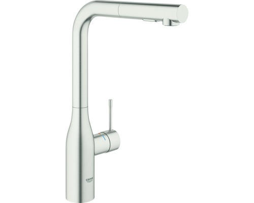 Küchenarmatur Grohe Essence New 30270DC0 mit Handbrause supersteel