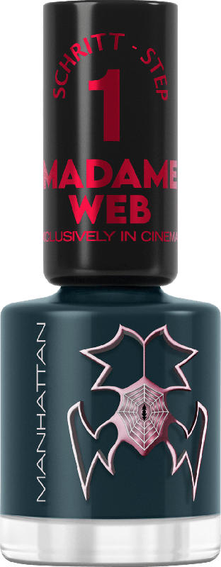 MANHATTAN Cosmetics Nagellack Super Gel Madame Web 300 Beach House Blue