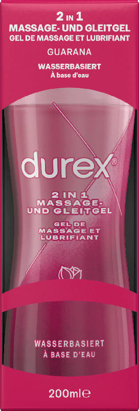 Durex Gleitgel & Massage 2in1 Guarana