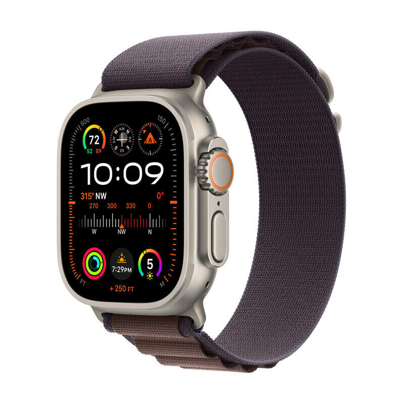 Apple Watch Ultra 2 GPS+Cellular Titan 49mm Alpin S indigo