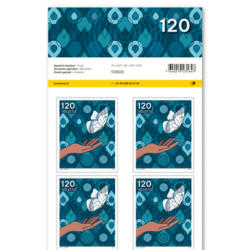 Briefmarken CHF 1.20 «Trost», Bogen mit 10 Marken
