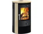 Hornbach Kaminofen Accente Nyborg 3.0 Sandstein 7,5 kW mit Holzfach