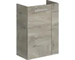Hornbach Waschbeckenunterschrank Form & Style Felina Mini 44x60x24,3 cm ohne Waschbecken eiche hell