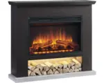 Hornbach Elektrisches Kaminfeuer Balderia Archie eiche dunkel 2000 Watt