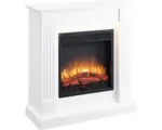 Hornbach Elektrisches Kaminfeuer Balderia Ladina weiß 2000 Watt inkl. Fernbedienung
