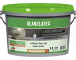 Hornbach HORNBACH Latexfarbe Glanzlatex weiß 2,5 l