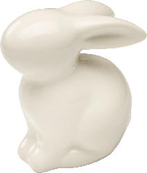 BOLTZE Keramikhase, sitzend, weiß glänzend