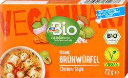 dmBio vegane Brühwürfel Chicken-Style