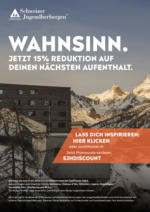 Jugendherberge Zug Angebot Schweizer Jugendherbergen - bis 31.03.2024